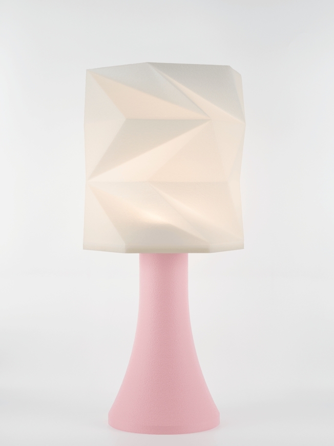 Simone – Lampe pastel rose, extra large