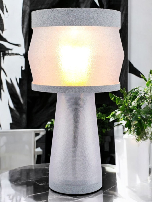 Aurélie – Lampe à poser design, GRANIT, Équilibre
