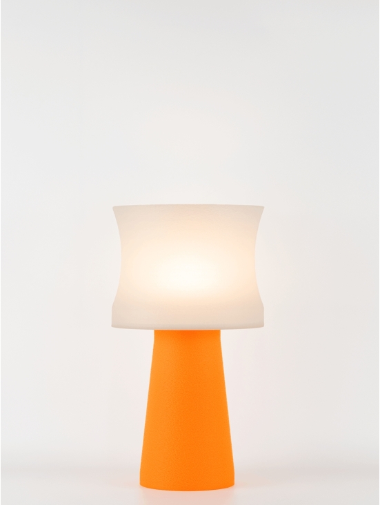 Aurélie – Lampe à poser pop orange, médium