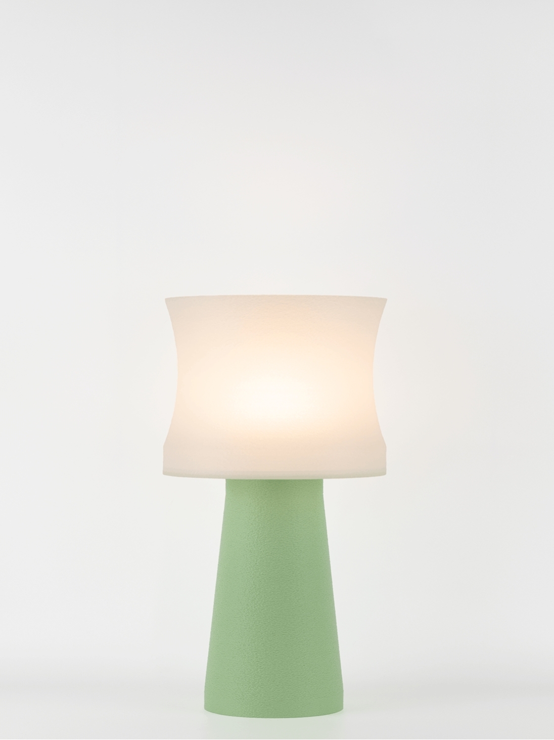 Aurélie – Lampe à poser pastel verte, médium