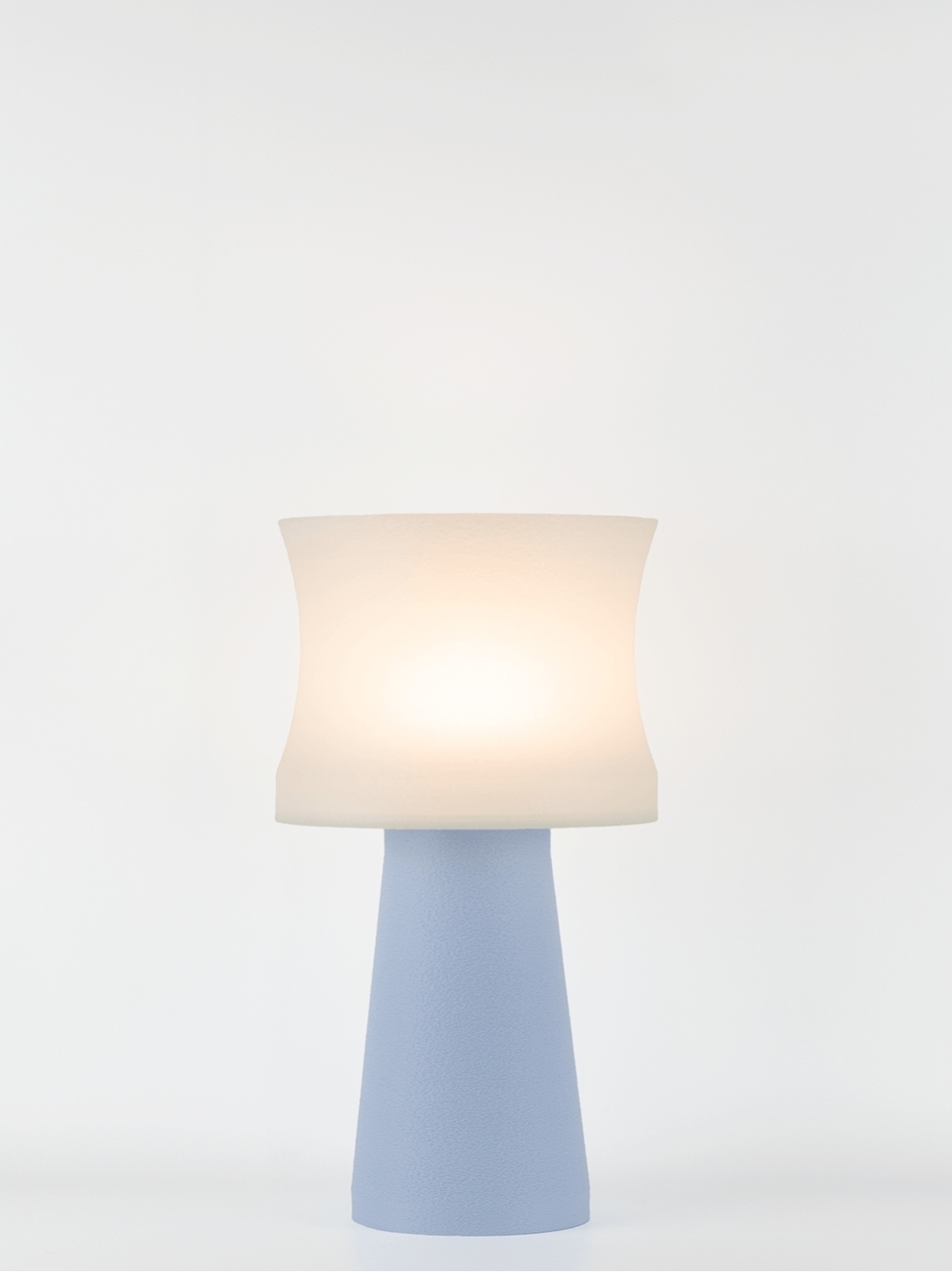 Aurélie – Lampe à poser pastel bleu, médium
