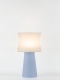 Aurélie – Lampe à poser pastel bleu, médium