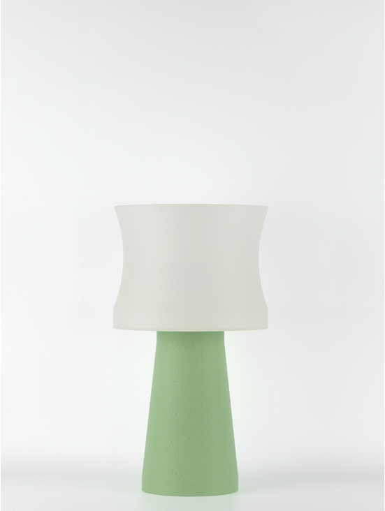 Aurélie – Lampe à poser pastel verte, médium