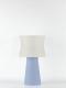 Aurélie – Lampe à poser pastel bleu, médium