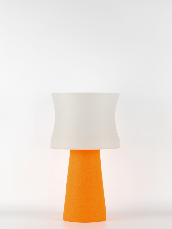 Aurélie – Lampe à poser pop orange, médium