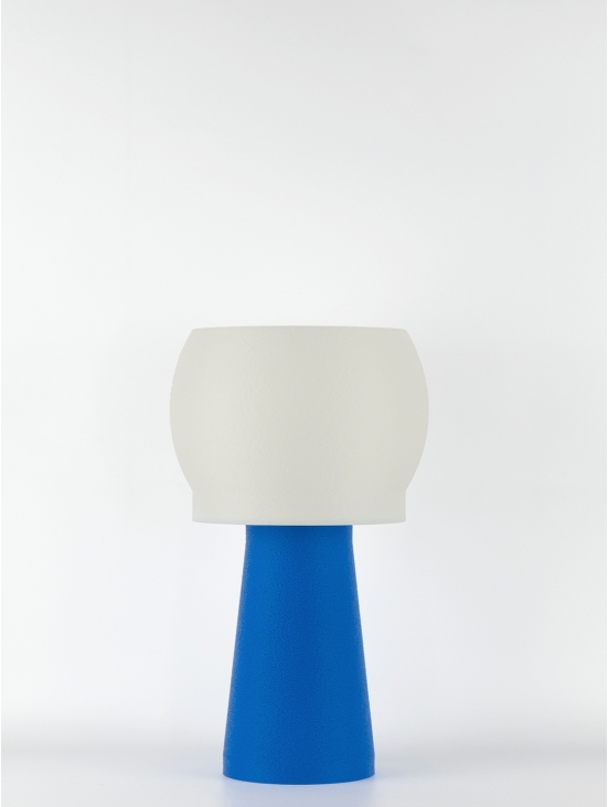 Clemence – Lampe à poser pop bleu, médium