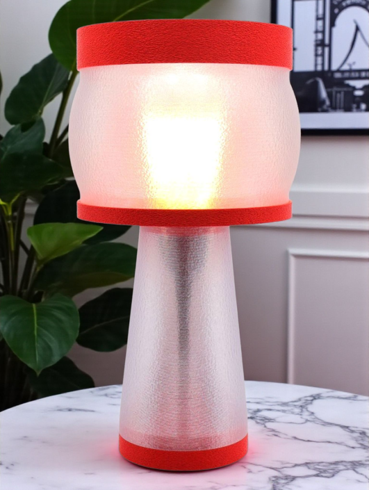 Clémence – Lampe à poser design, GRANIT, Équilibre