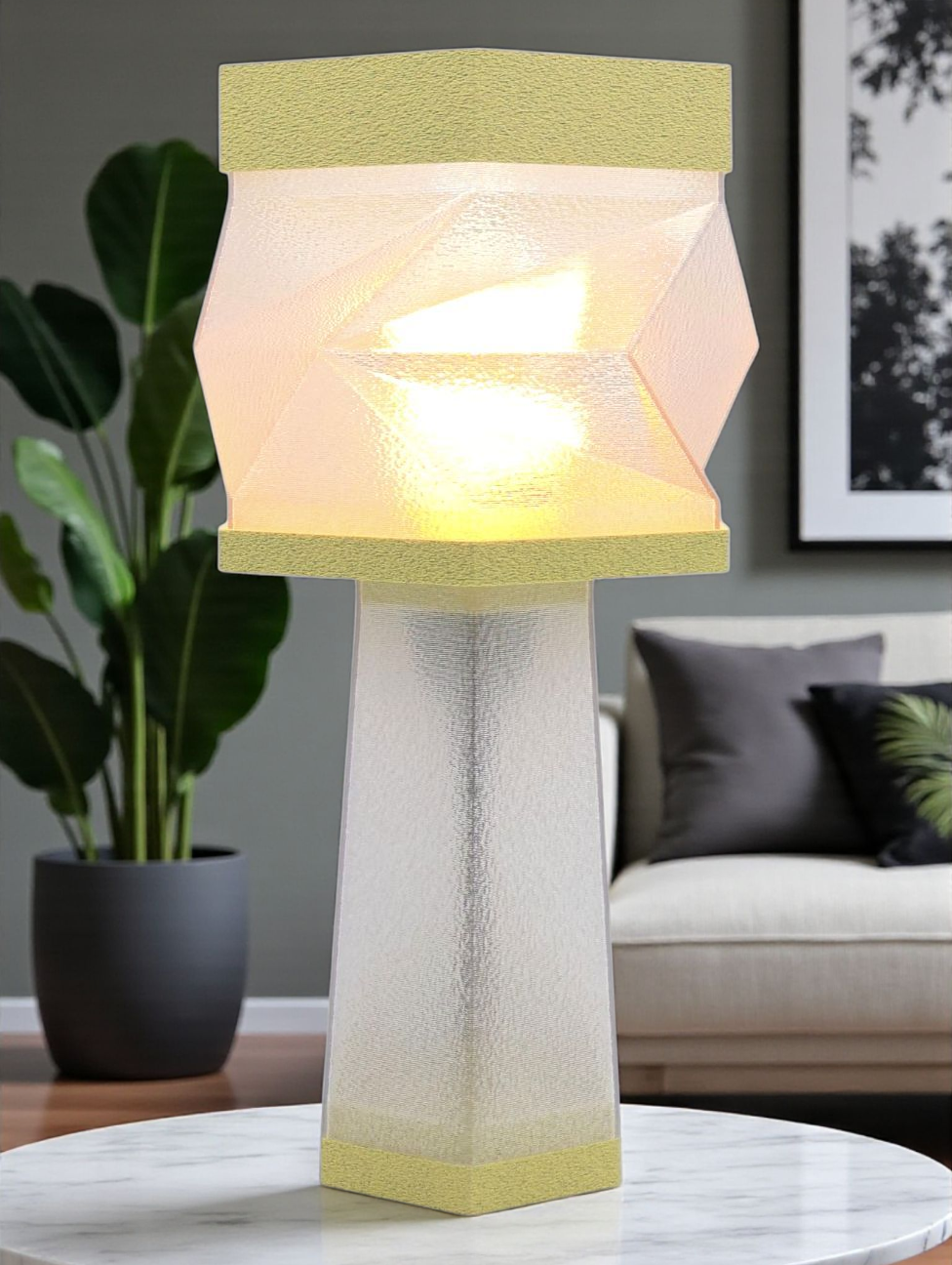 Élise – Lampe à poser design, GRANIT, Équilibre Élise – Lampe à poser design, GRANIT, Équilibre