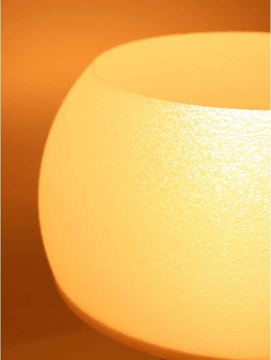 Annie – Lampe à poser pastel jaune, small