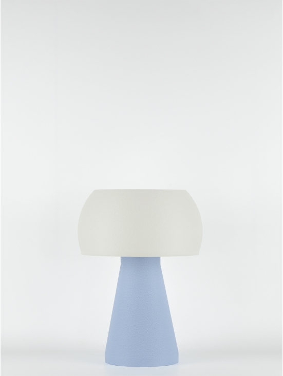 Annie – Lampe à poser pastel bleu, small