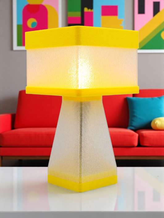 Juliane – Lampe à poser en impression 3D – Disponible en toutes couleurs POP
