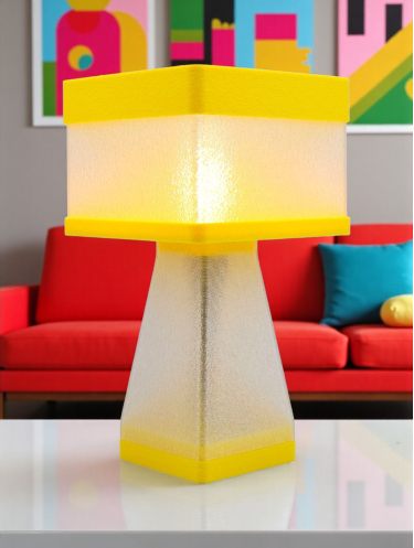Juliane – Lampe à poser en impression 3D – Disponible en toutes couleurs POP