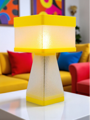 Juliane – Lampe à poser en impression 3D – Disponible en toutes couleurs POP