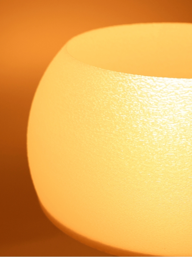 Annie – Lampe à poser granit grise, small