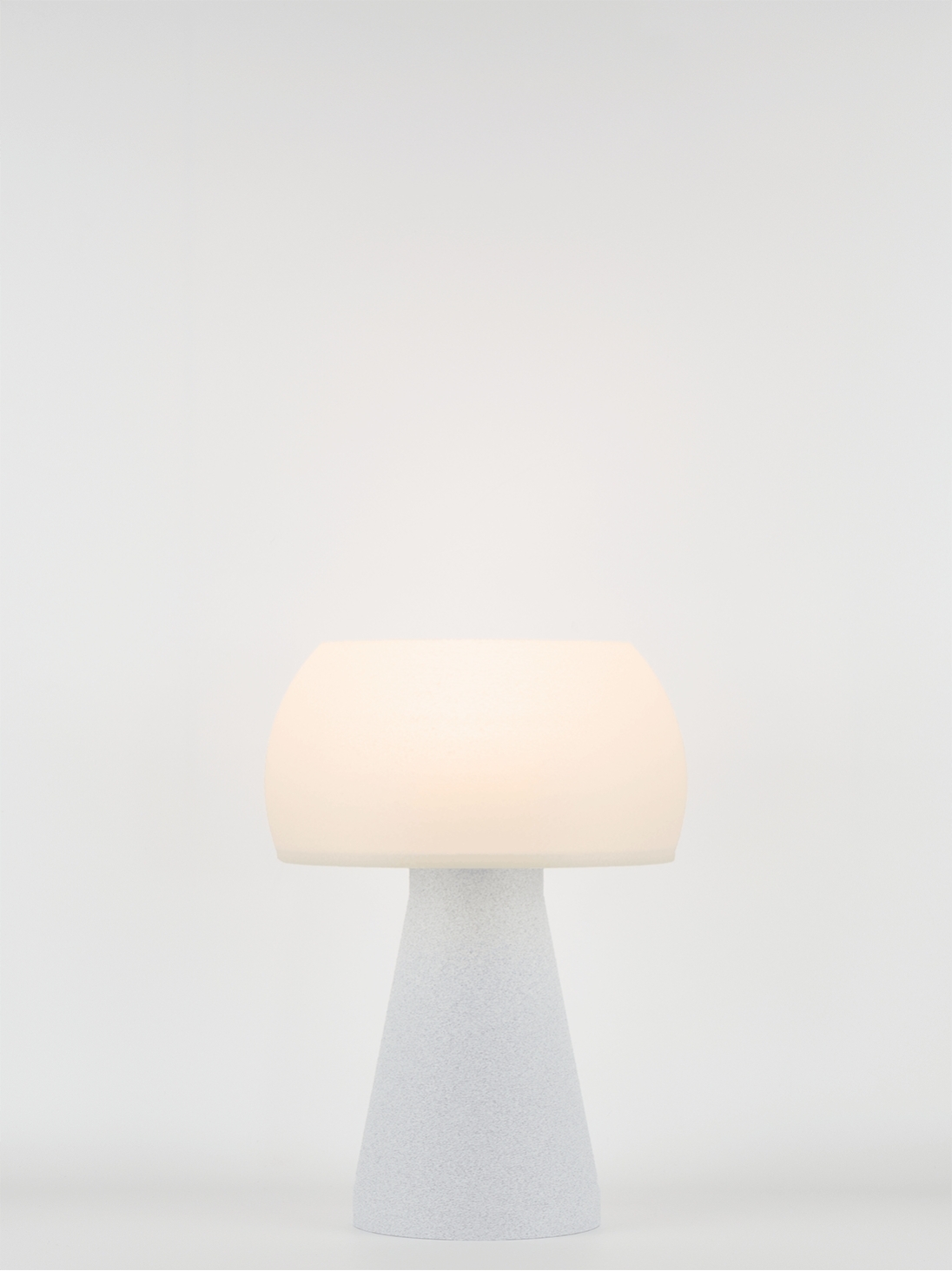 Annie – Lampe à poser granit grise, small