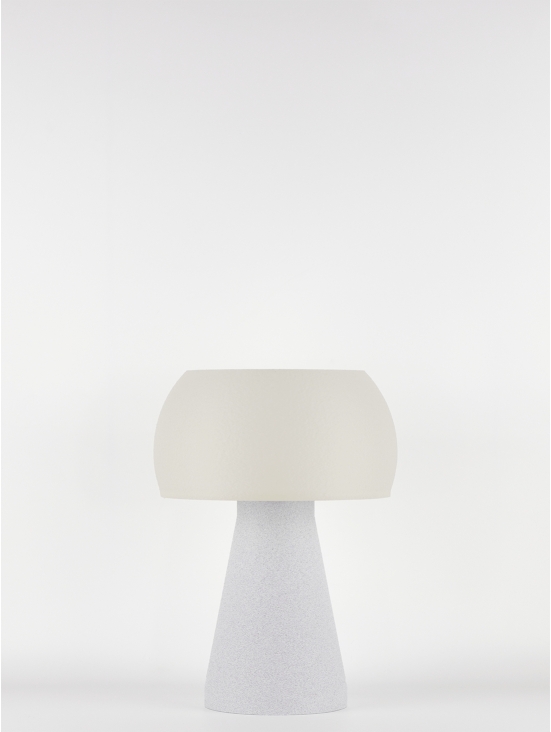 Annie – Lampe à poser granit grise, small