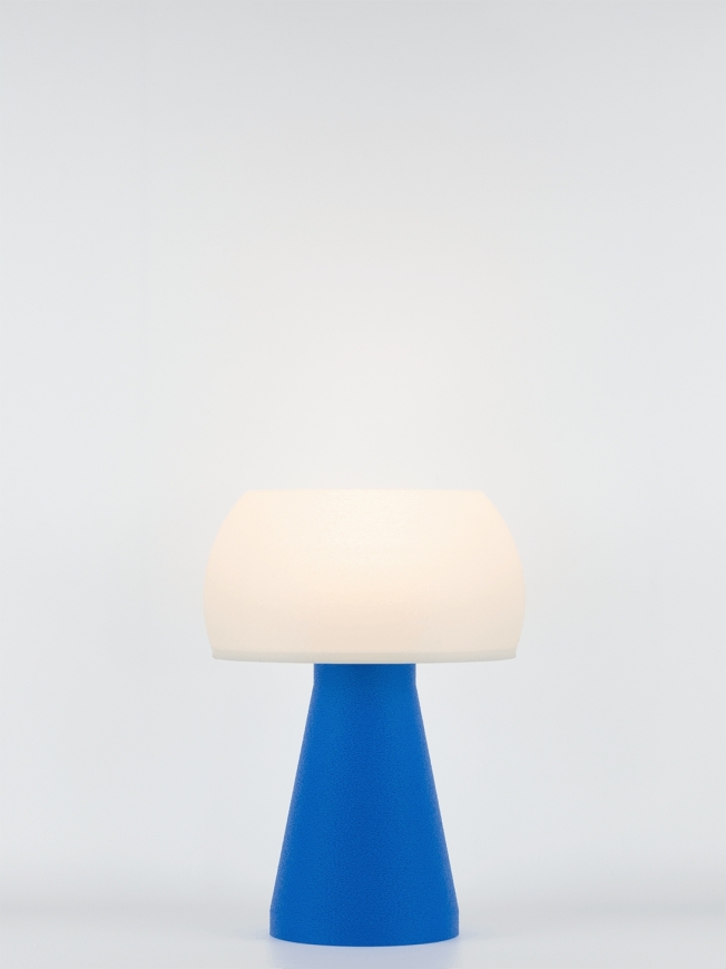 Annie – Lampe à poser pop bleu, small