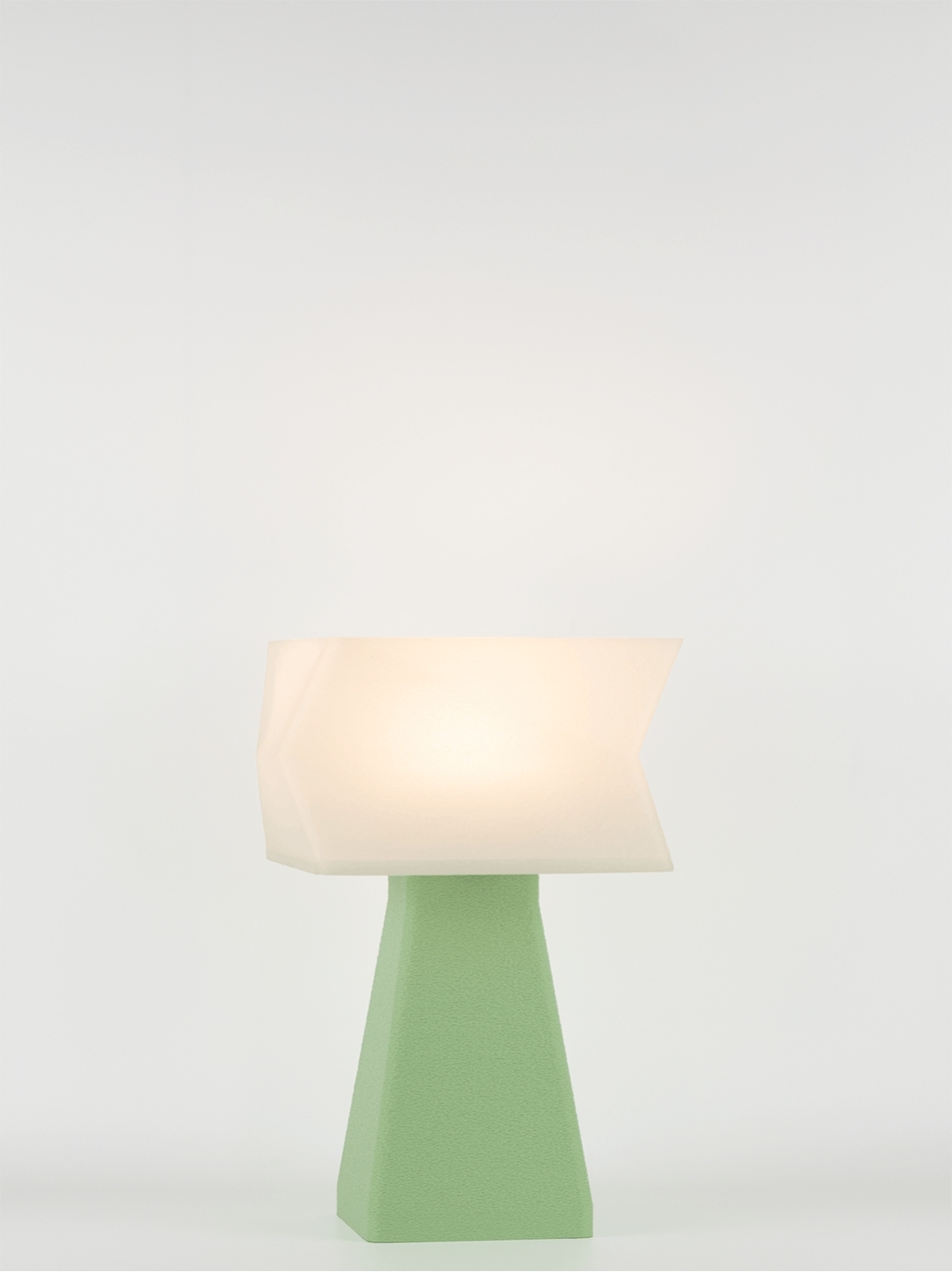 Juliane – Lampe à poser pastel verte, small