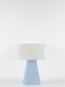 Juliane – Lampe à poser pastel bleu, small