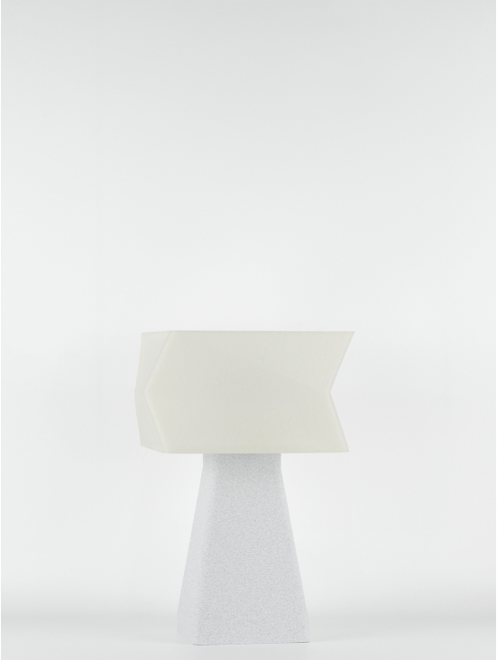 Juliane – Lampe à poser granit grise, small