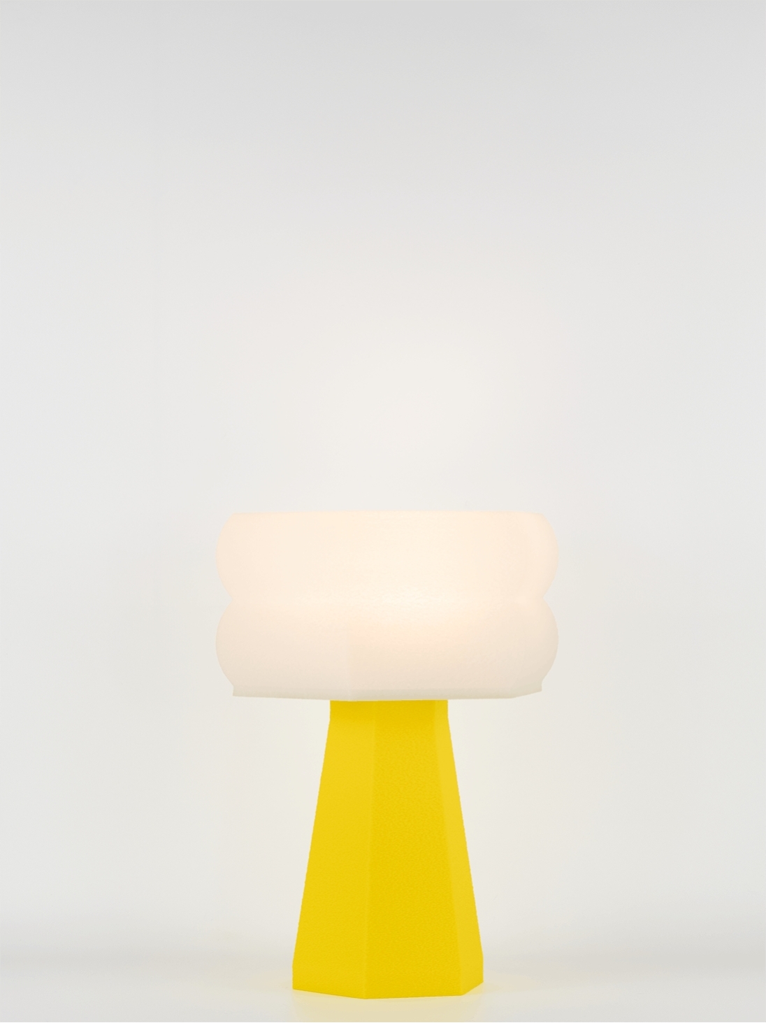 Aline – Lampe à poser pop jaune, small