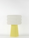 Isabelle – Lampe à poser pastel jaune, médium