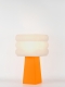 Isabelle – Lampe à poser pop orange, médium
