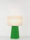 Isabelle – Lampe à poser pop verte, médium