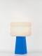 Isabelle – Lampe à poser pop bleu, médium