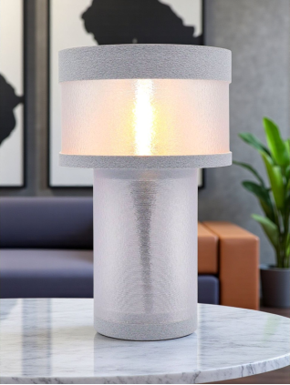 Clarisse – Lampe à poser design, GRANIT, Essentiel