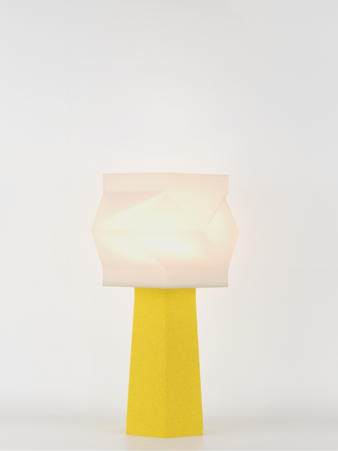 Elise – Lampe à poser granit jaune, médium
