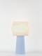 Elise – Lampe à poser pastel bleu, médium