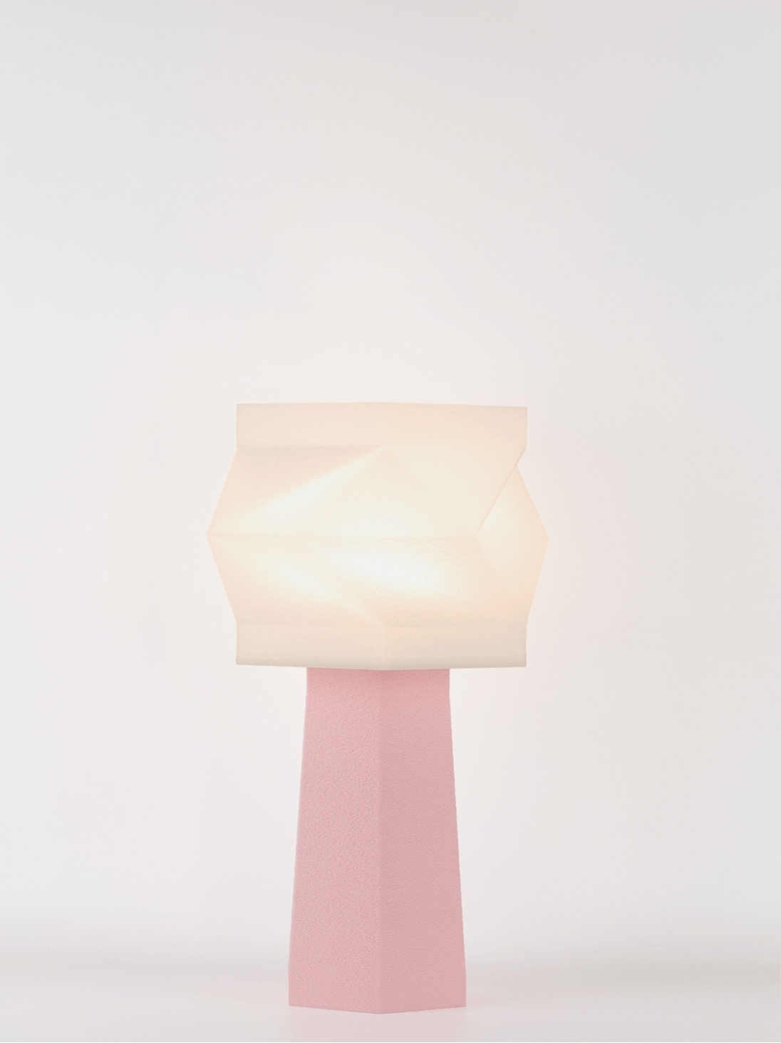 Elise – Lampe à poser pastel rose, médium