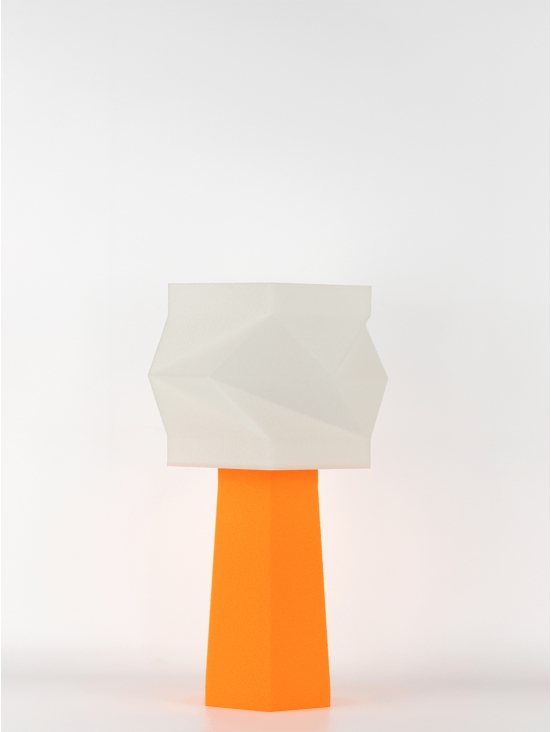 Elise – Lampe à poser pop orange, médium