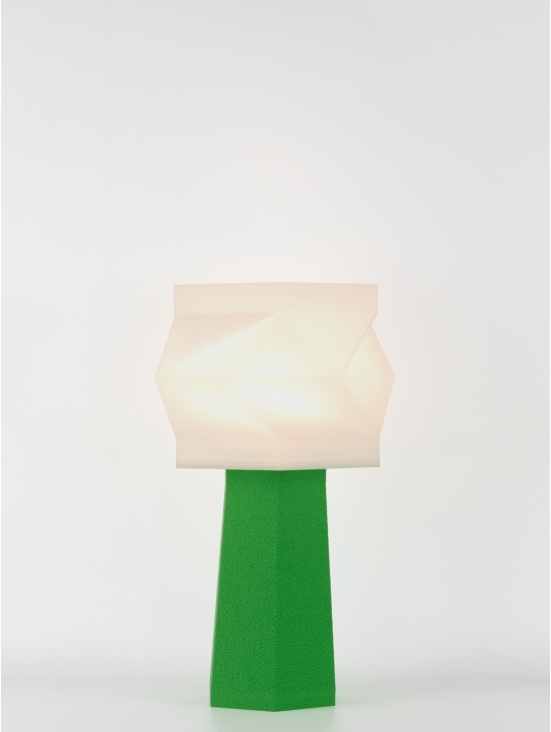 Elise – Lampe à poser pop verte, médium