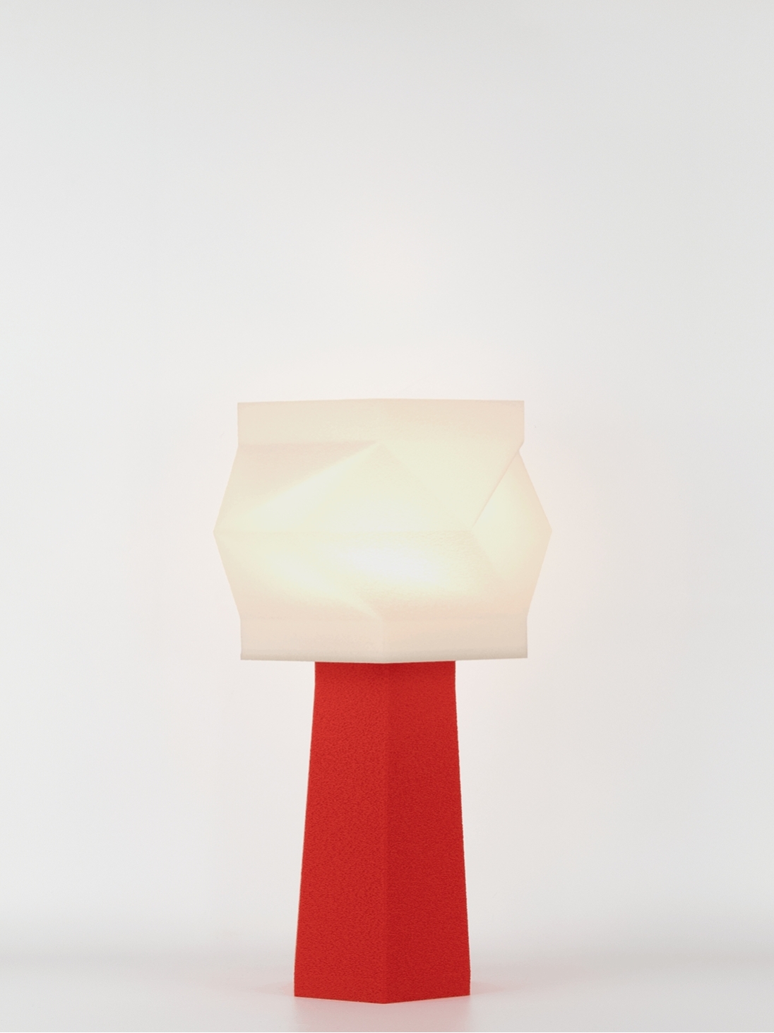 Elise – Lampe à poser pop rouge, médium