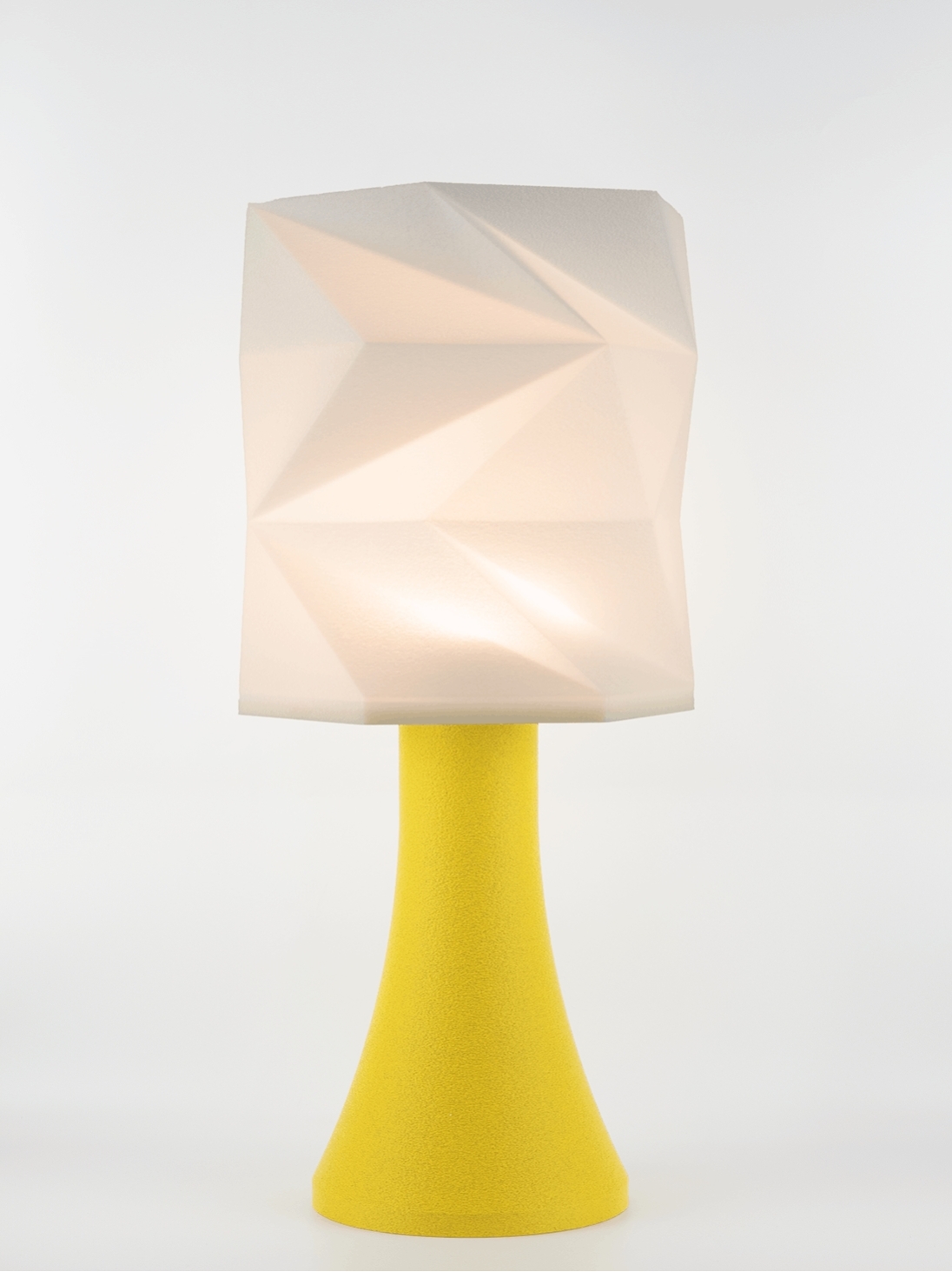 Simone – Lampe granit jaune, extra large
