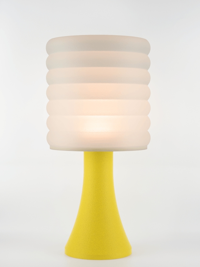 Micheline – Lampe granit jaune, extra large