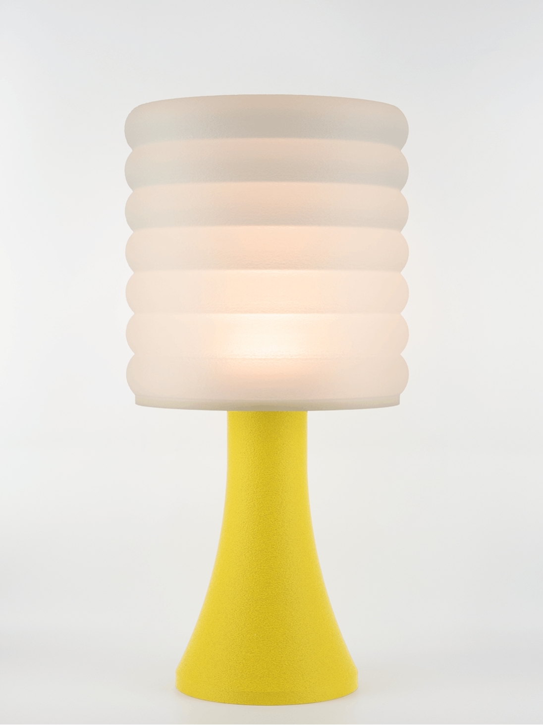 Micheline – Lampe granit jaune, extra large