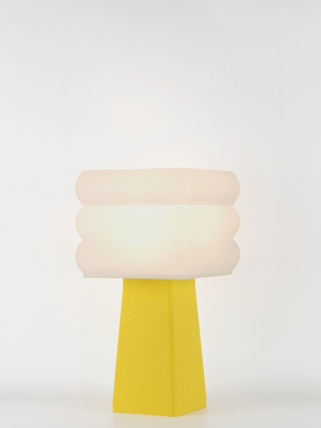 Isabelle – Lampe à poser granit jaune, médium