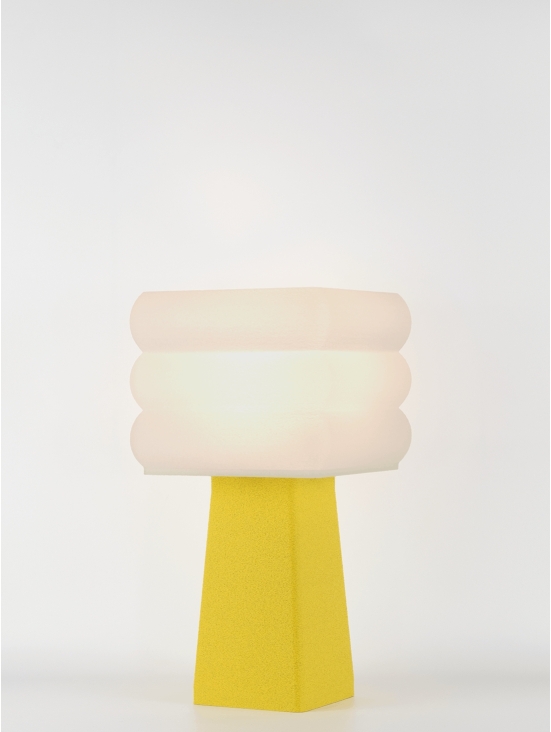 Isabelle – Lampe à poser granit jaune, médium