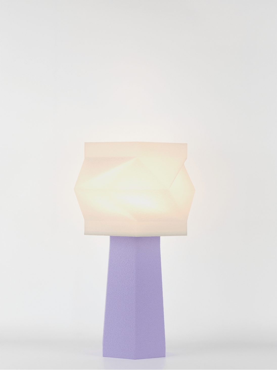 Elise – Lampe à poser pastel lilas, médium