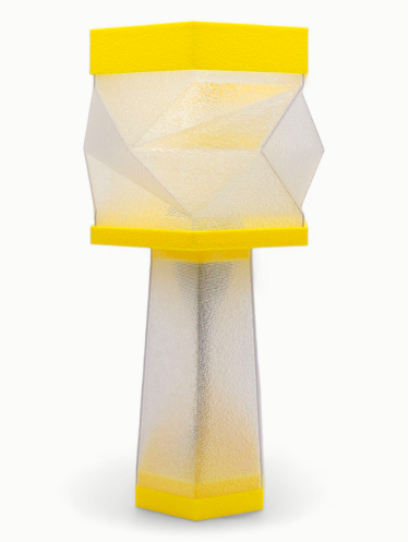 Élise – Lampe à poser design, Couleurs POP, Équilibre – Luminaire haut de gamme en impression 3D