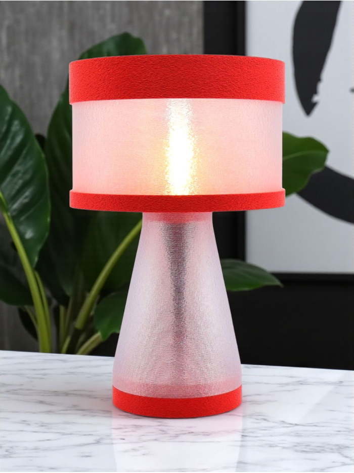 Meredith – Lampe à poser design, GRANIT, Essentiel