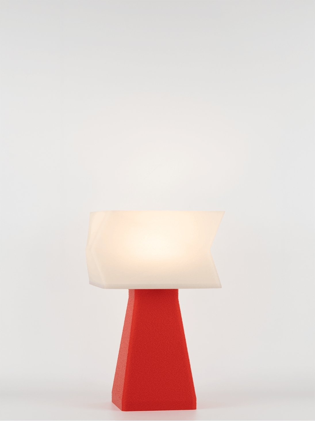Juliane – Lampe à poser pop rouge, small
