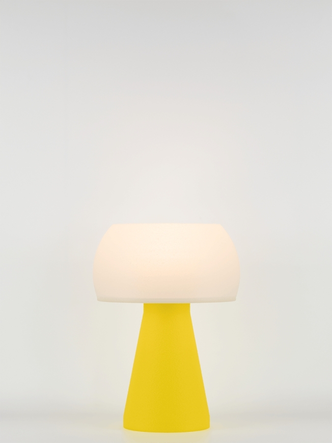 Annie – Lampe à poser pop jaune, small