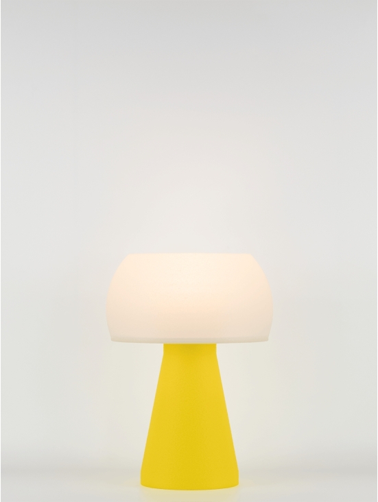 Annie – Lampe à poser pop jaune, small