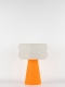 Aline – Lampe à poser pop orange, small