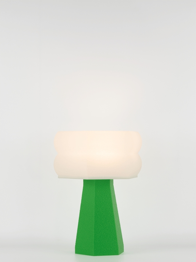 Aline – Lampe à poser pop verte, small