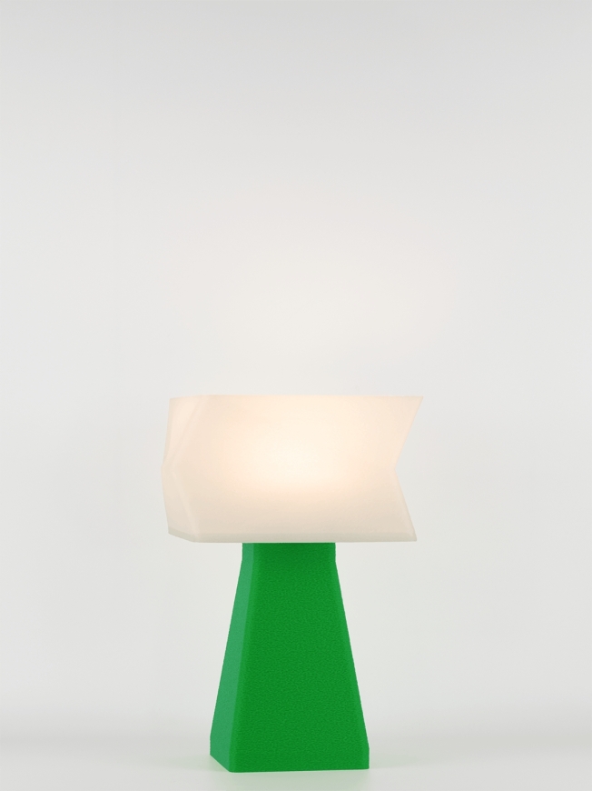 Juliane – Lampe à poser pop verte, small
